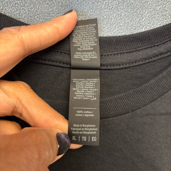 Svedka Vodka Promo T-Shirt Black Orange Graphic Tee Gildan XL Promotional Bar - Picture 4 of 8